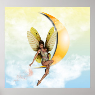 Moon Fairy Poster
