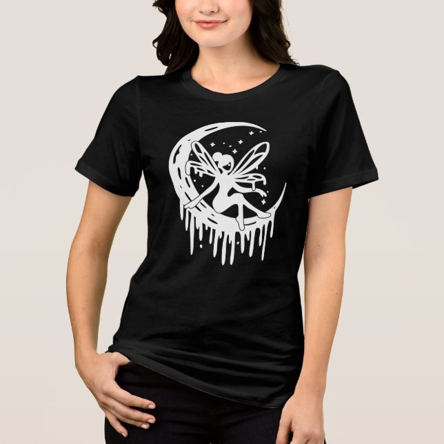 Moon Fairy Tri-Blend Shirt (Front)