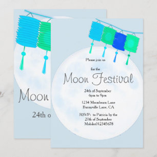 Moon Festival Chinese Autumn Festival  invitation
