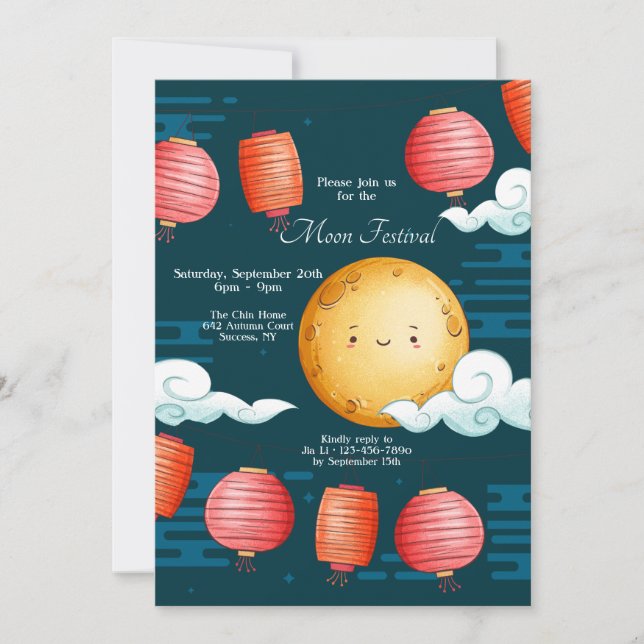 Moon Festival Invitation (Front)