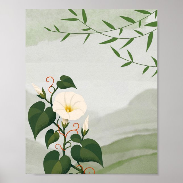 Moon flower  poster (Front)