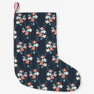 Moon Flower Small Christmas Stocking