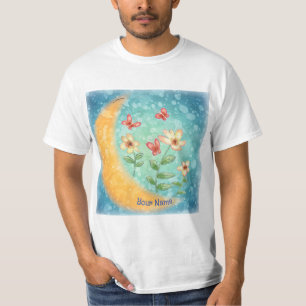 Moon flowers  T-Shirt