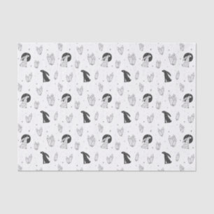 Moon Gazing Hare Tissue Paper