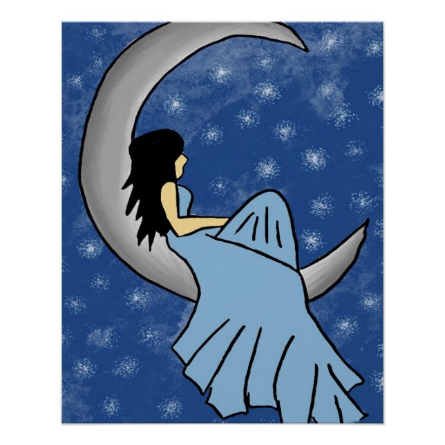 moon girl poster (Front)
