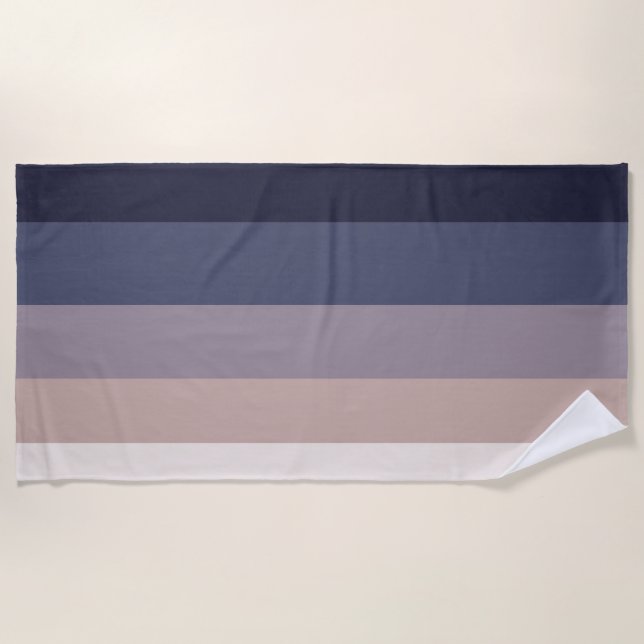 Moon Glow Beach Towel (Front)