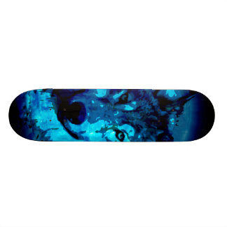 Moon Glow Wolf Skateboard