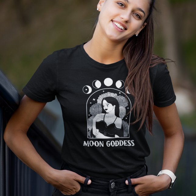 Moon Goddess Celestial Wiccan T-Shirt (Creator Uploaded)