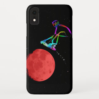 Moon Grabber - Stunt Scooter Rider iPhone XR Case
