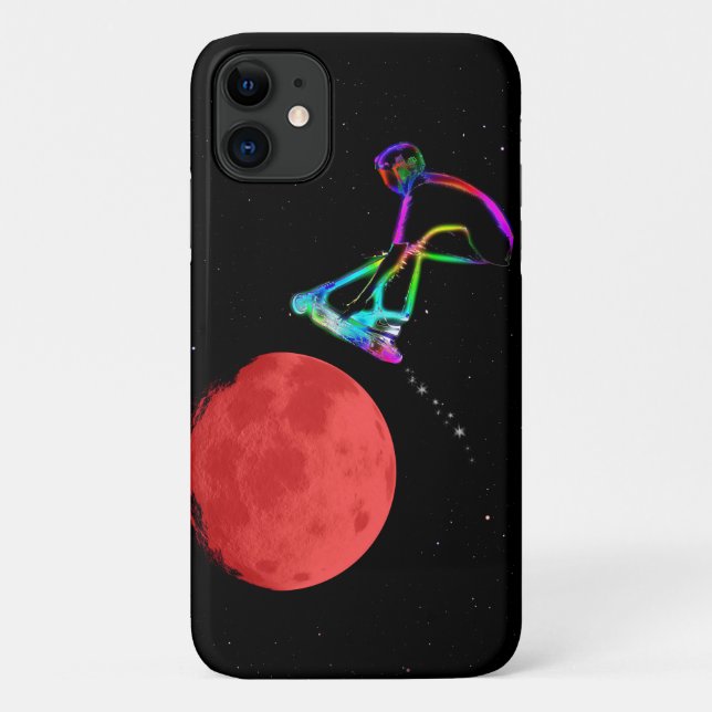 Moon Grabber - Stunt Scooter Rider Case-Mate iPhone Case (Back)