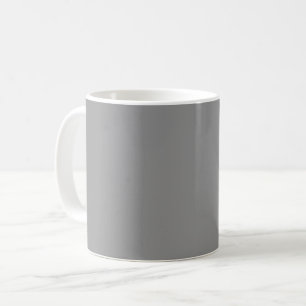Moon Grey Solid Colour  Coffee Mug