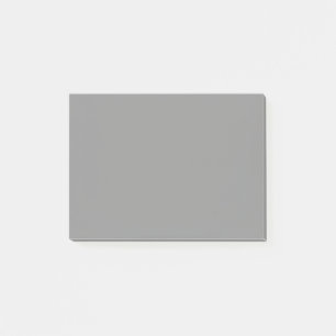 Moon Grey Solid Colour Post-it Notes