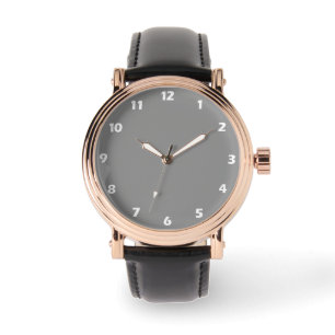 Moon Grey Solid Colour  Watch
