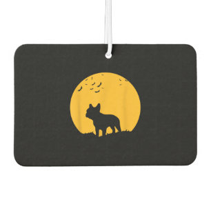 Moon Halloween Inspire French Bulldog Gift Car Air Freshener