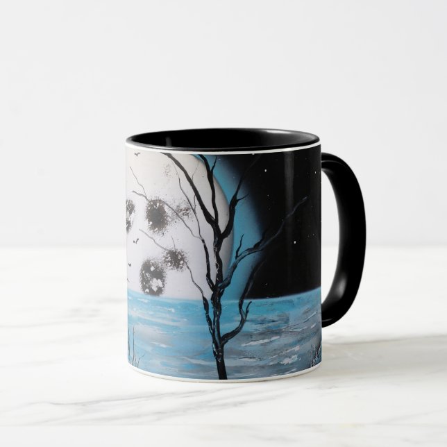Moon halo mug (Front Right)