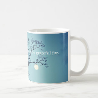 Moon Hanging on a Limb-Grateful Coffee Mug