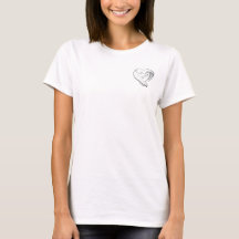 Moon Hearts Love T-shirt