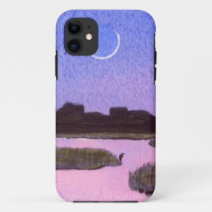 Moon & Heron iPhone 11 Case
