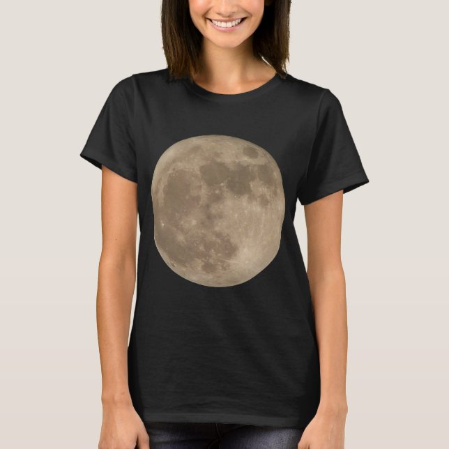 Moon Hoodie Full Moon Lady's Moon Shirt (Front)