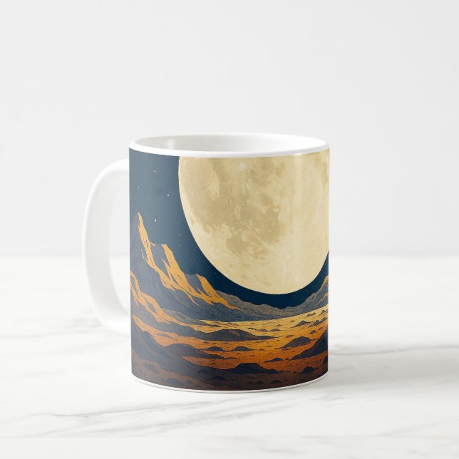Moon Horizon Coffee Mug (Front Left)