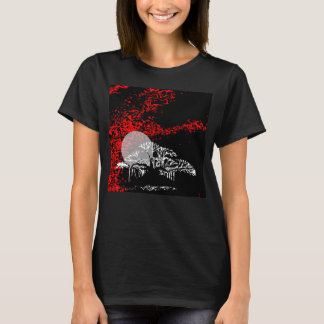 Moon in Red Sky T-Shirt