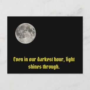 Moon in South Carolina Postcard