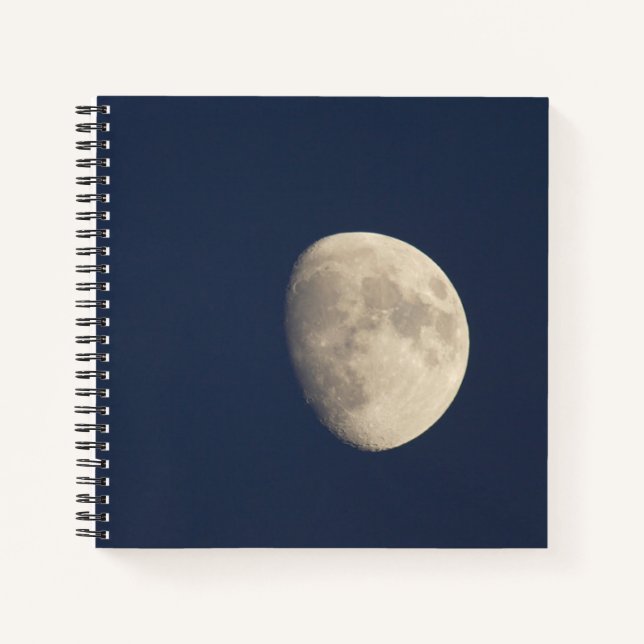 Moon in the Early Evening Notebook (Front)