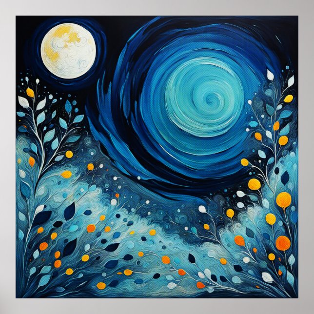 Moon In The Garden 804 Poster (Front)