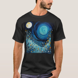 Moon In The Garden 804 T-Shirt