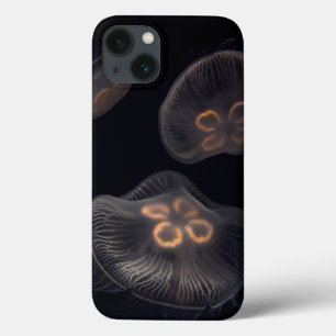 Moon Jellyfish Swimming iPhone 13 Case