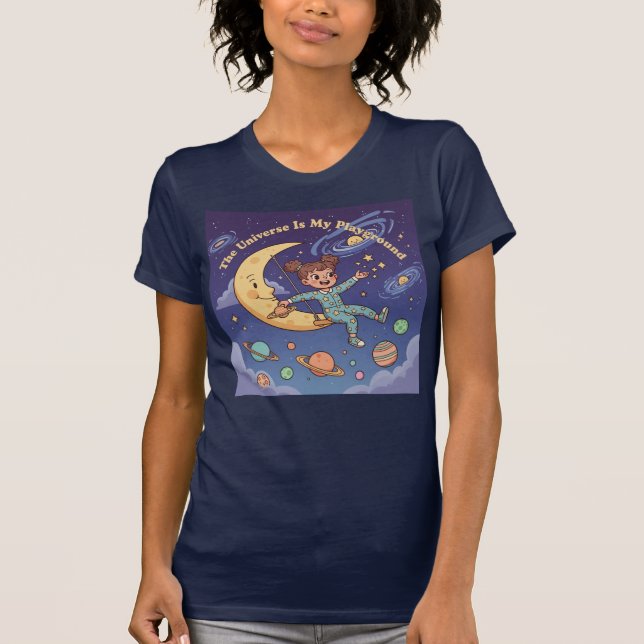 Moon Joy - The Universe Is My Playground T-Shirt (Front)