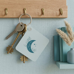 Moon Key Ring