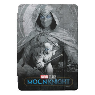Moon Knight & Mr. Knight Skyline Graphic iPad Pro Cover