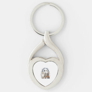 Moon Knight Raccoon Halloween Key Ring