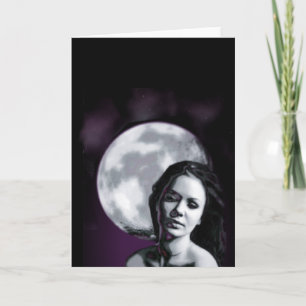 moon lady card