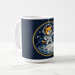 Moon Landing Mike - Cosmic Kitties Coffee Mug