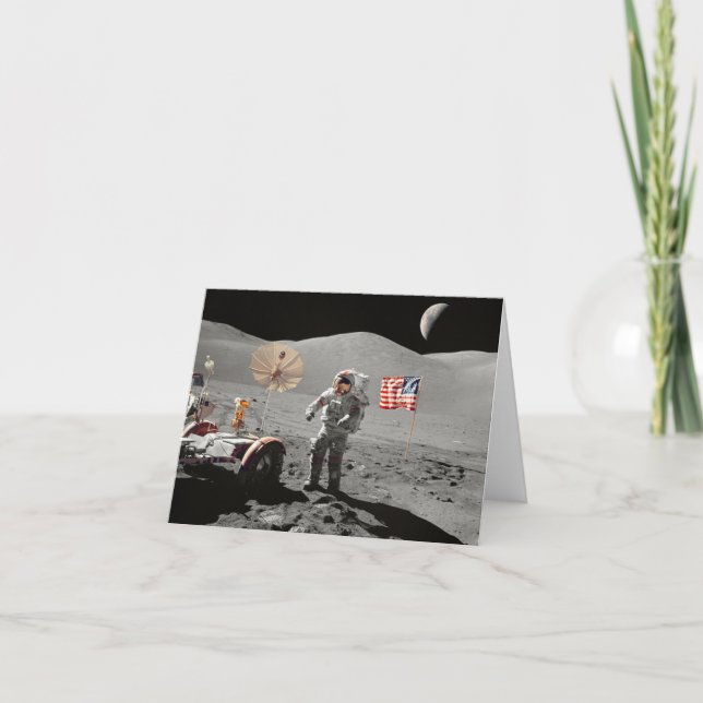 Moon Landing or is it? Card (Front)