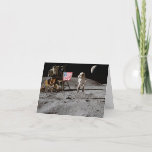 Moon Landing or is it? Card