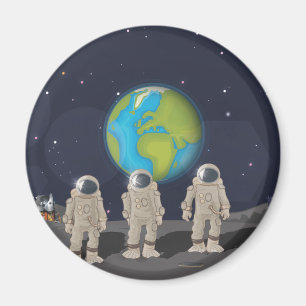 Moon Landings Magnet