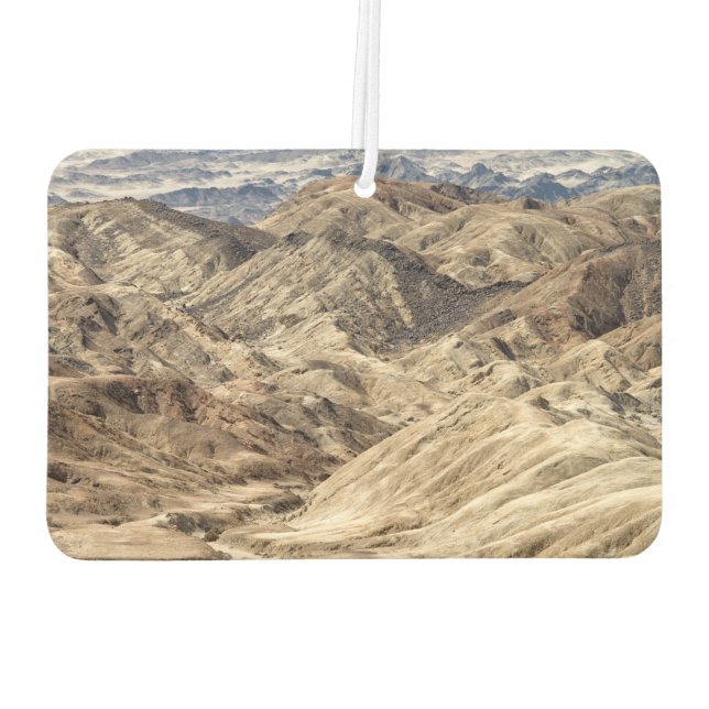 Moon Landscape Car Air Freshener (Back)