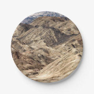 Moon Landscape Paper Plate