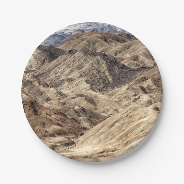 Moon Landscape Paper Plate (Front)