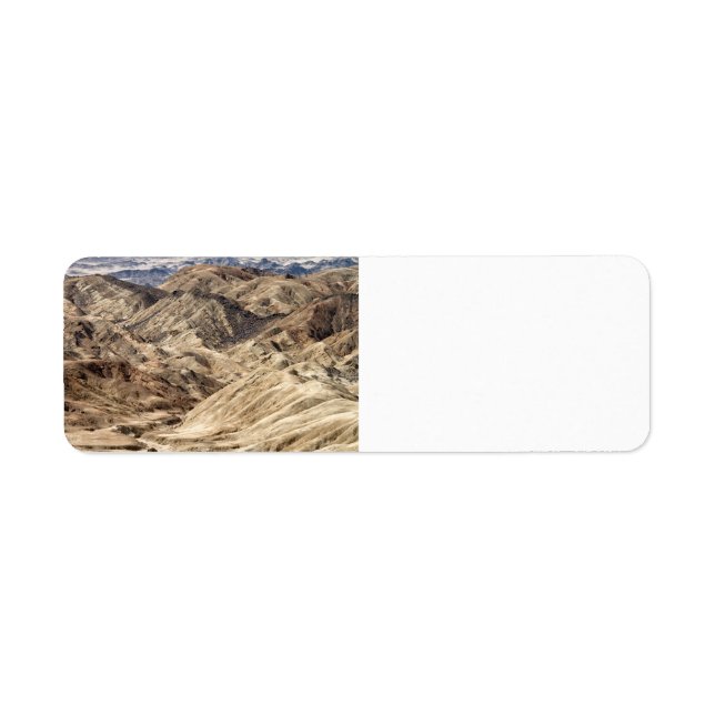 Moon Landscape Return Address Label (Front)