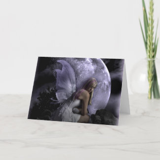 Moon Light Fairy Card