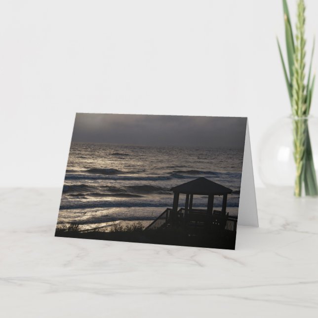 Moon Lit Waves OBX Card (Front)