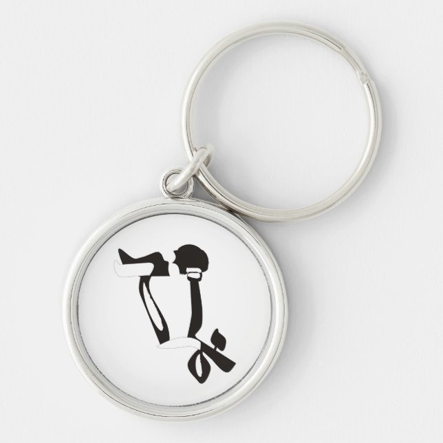 Moon Love Key Ring (Front)
