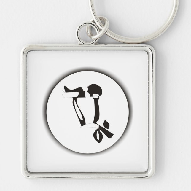 Moon Love Key Ring (Front)