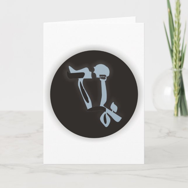 Moon Love Note Card (Front)