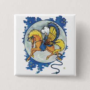 Moon Magic 15 Cm Square Badge