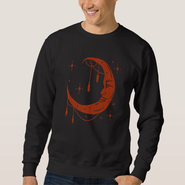 Moon Magical Red   Sweatshirt (Front)